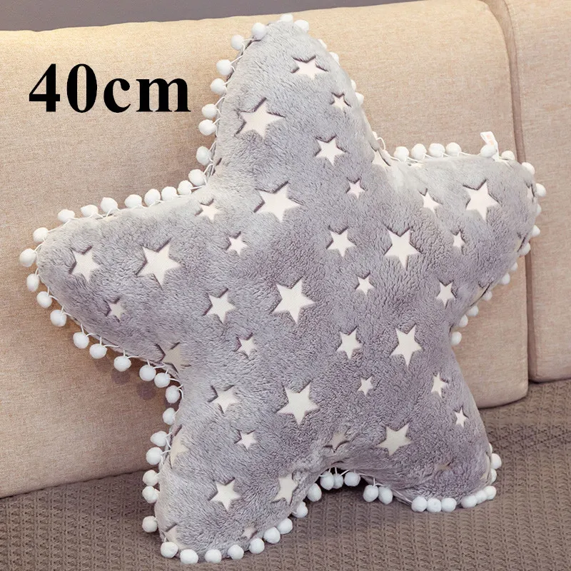 INS Plush Sky Series Luminous Cloud Moon Star Pillow Μαλακό μαξιλάρι Kawaii Γεμιστά Λούτρινα Παιχνίδια για Παιδιά Δώρο για παιδιά παιδικά παιχνίδια για κορίτσια