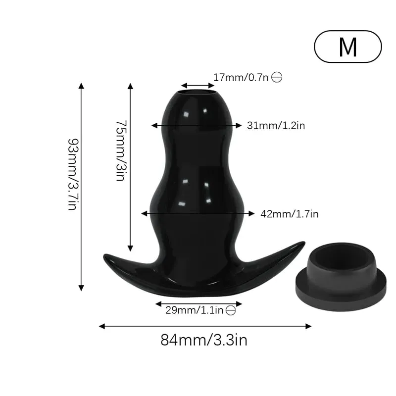 5 méretű üreges anális dugó/tágító/dildo Soft Speculum prosztata masszírozó fenékdugó készlet intim/beöntés szexjátékok nőknek férfiaknak melegek
