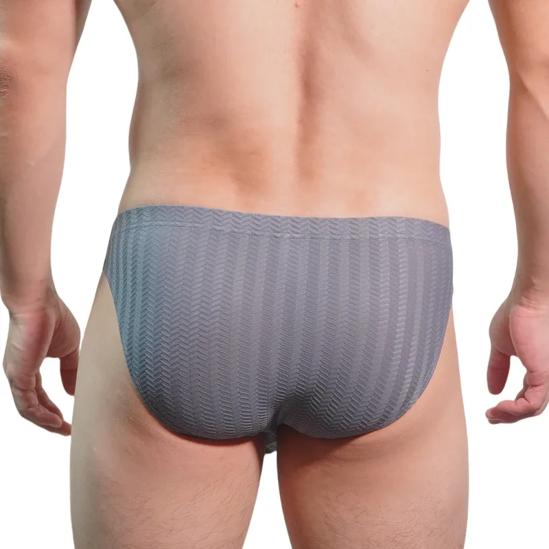 Men Bikini Sexy Briefs Underwear Lace Butt-lifting Male Panties Cuecas Calzoncillos Hombre Slips Quick Dry Mens Elastic Lingerie