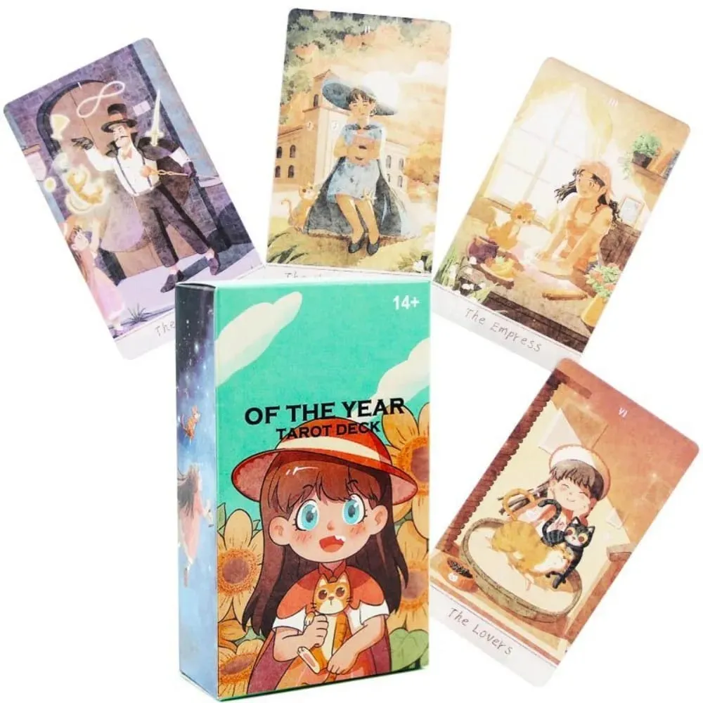 at CAISIE Tarot Deck Fortune Telling Game 10.3*6cm 78 Tarot Cards