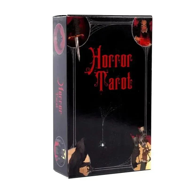 Gothic Horror Tarot Cards Wait 78 Tarot Επιτραπέζια παιχνίδια Αναψυχή Διασκέδαση Οικογενειακές συγκεντρώσεις Γοτθική γέφυρα Ταρώ