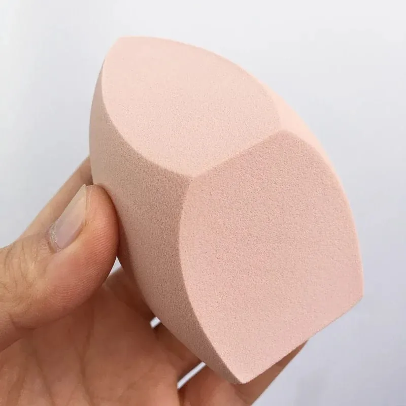 Spons Rias Ukuran Besar Basah dan Kering Penggunaan Ganda Spons Foundation Rias Lembut Krim Bedak Puff Halus Aksesori Alat Rias