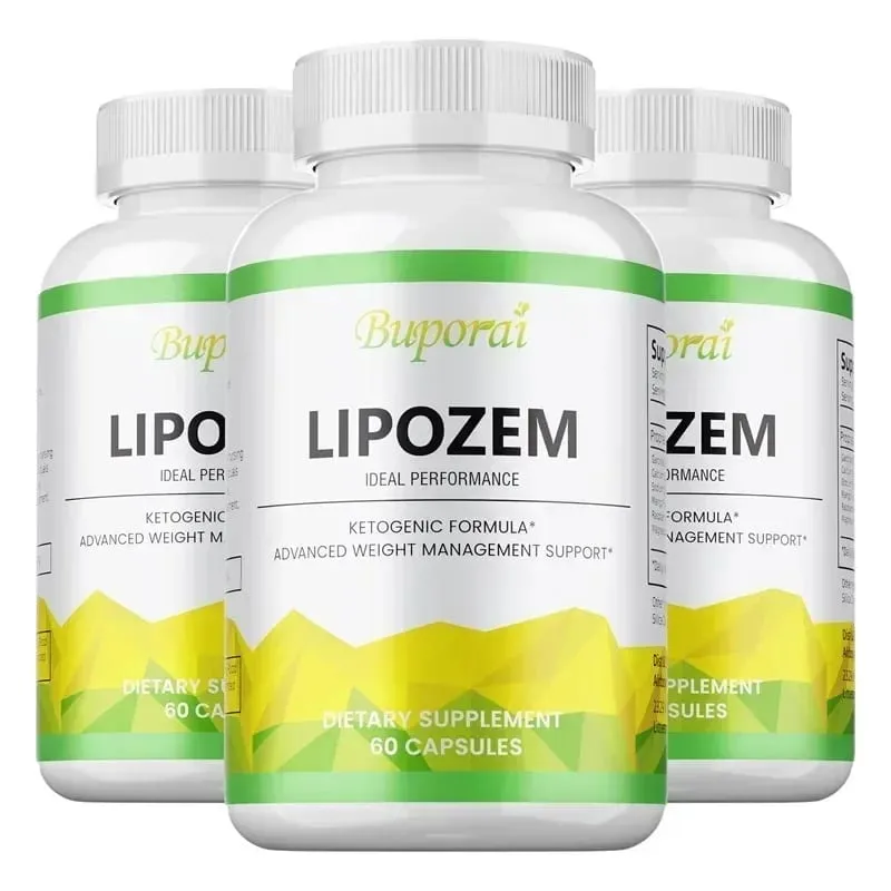 Lipozem Supplement - Ang mga Capsule sa Pagbaba ng Timbang ay Nagpapalakas ng Metabolismo Nagtataas ng Enerhiya at Kinokontrol ang AppetiteSupplements