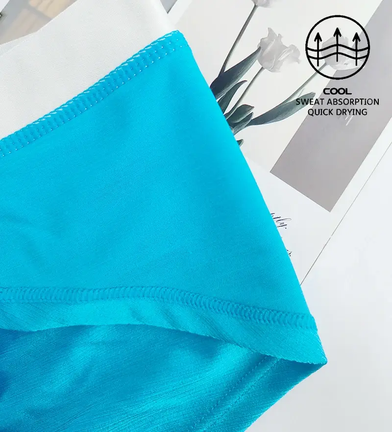Comfortable Boxer Briefs for Men Youth Pure Color Simple Style Personalized Square Shorts 1pc Flat Angle Underwear for Men