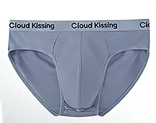 10-Piece Set Cloud Kissing Men's U-Pouch Briefs Soft Silky Breathable Premium Stretch Waistband All-Season Daily Underwear