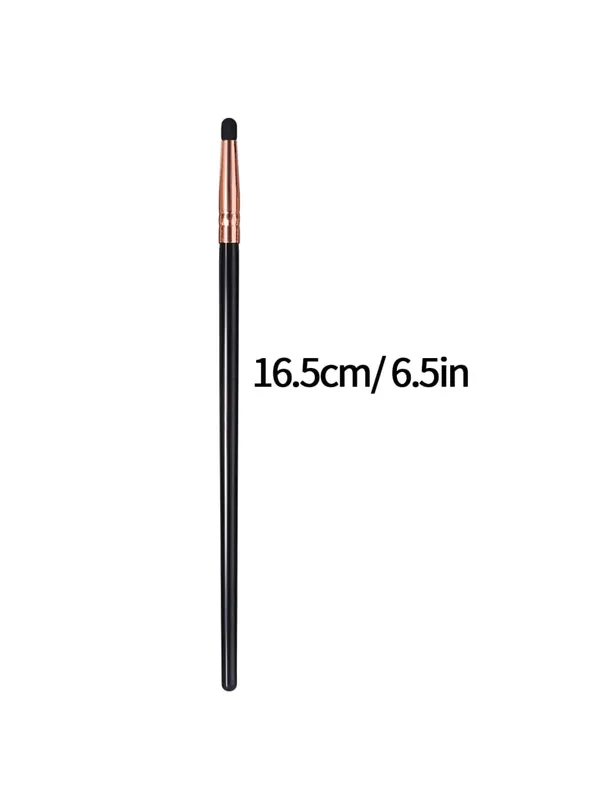 1Pc/6Pcs Sponge Makeup Brush Set Unisex Concealer/Eyeshadow/Tear Trough Brushes para sa Liquid at Cream na Makeup Ideal na Regalo sa Kosmetiko