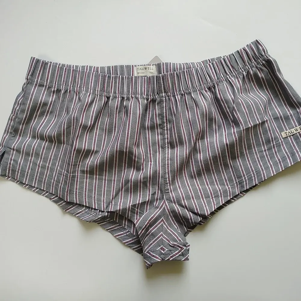 Classic Striped Trunks for Men Underwear Comfortable Breathable Cotton