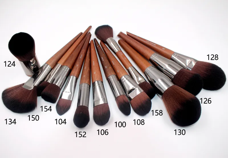1 τμχ MF Φυσικό ξύλο Μαλακά πινέλα μακιγιάζ Powder Foundation Concealer Make Up Brush Blush Συνθετικά μαλλιά Σκιά εργαλεία υψηλής ποιότητας