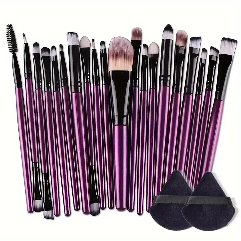 8Pcs-20Pcs Σετ Πινέλα Μακιγιάζ Μαλακό Αφράτο Πινέλο Σκιών Λεπτομέρειες Concealer Blush Loose Powder Foundation Highlighter Beauty Tool