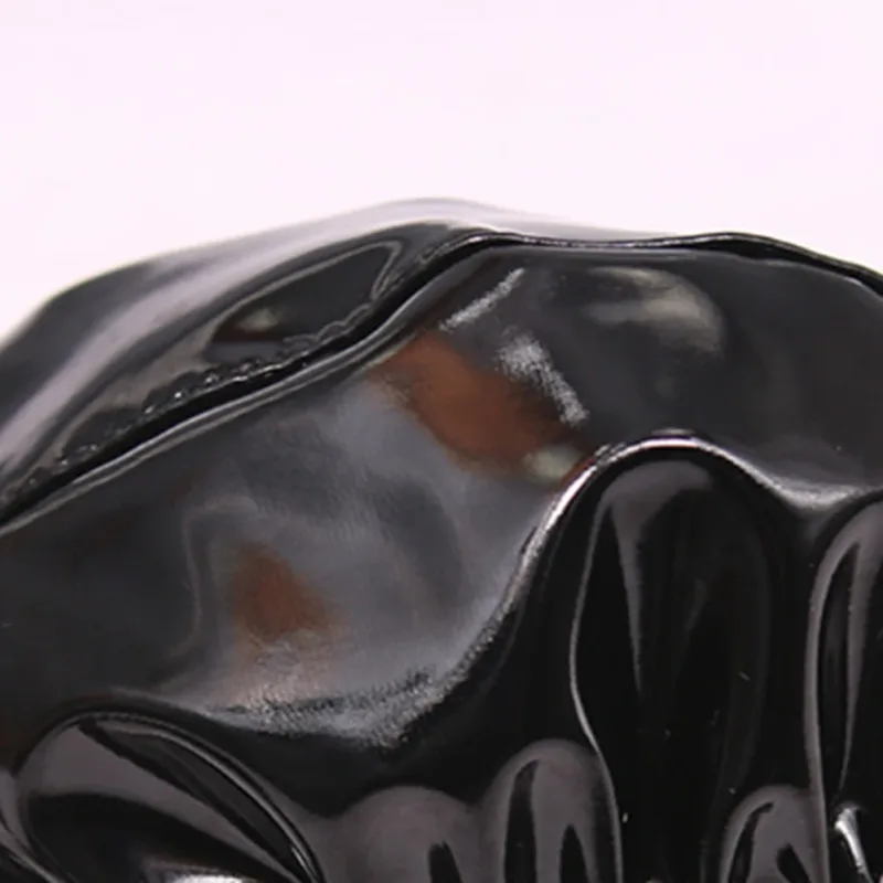Sexy Men PVC Shiny U Convex Pouch Briefs Low-Rise G-string Latex Oil Gloosy Sexy Thong Carapace U Bulge Underwear