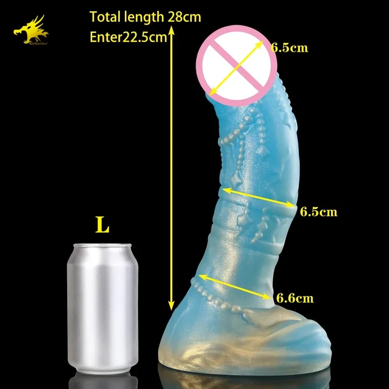 Nothosaur Realistic Dildo Vibrator Ισχυρός διεγέρτης G-Spot & Clitoral Sex Toy για ενήλικες για γυναίκες Αυνανιστής