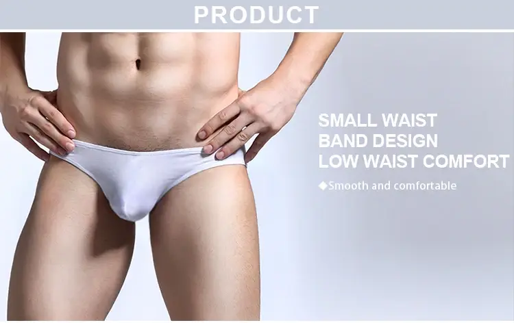 Men's briefs Men's briefs U convex Modal thin stretch sexy low waist tight narrow bottom pants