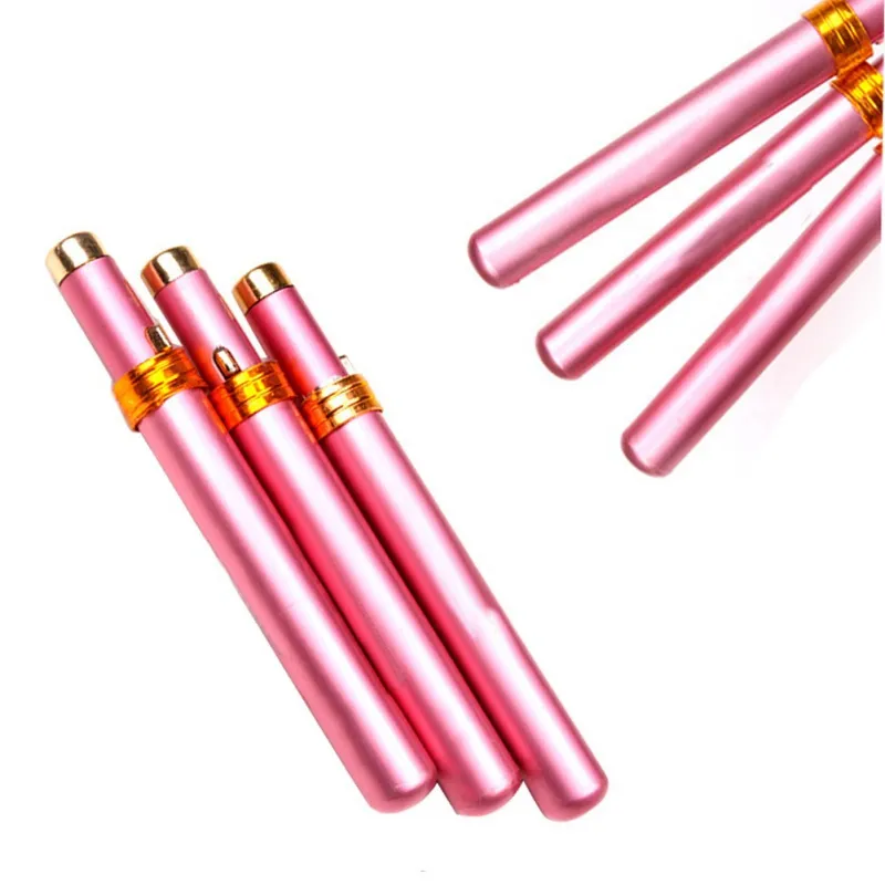 Retractable Portable Makeup Lip Brushes Cosmetic Eyeshadow Brush na may Cap Women Makeup Tools