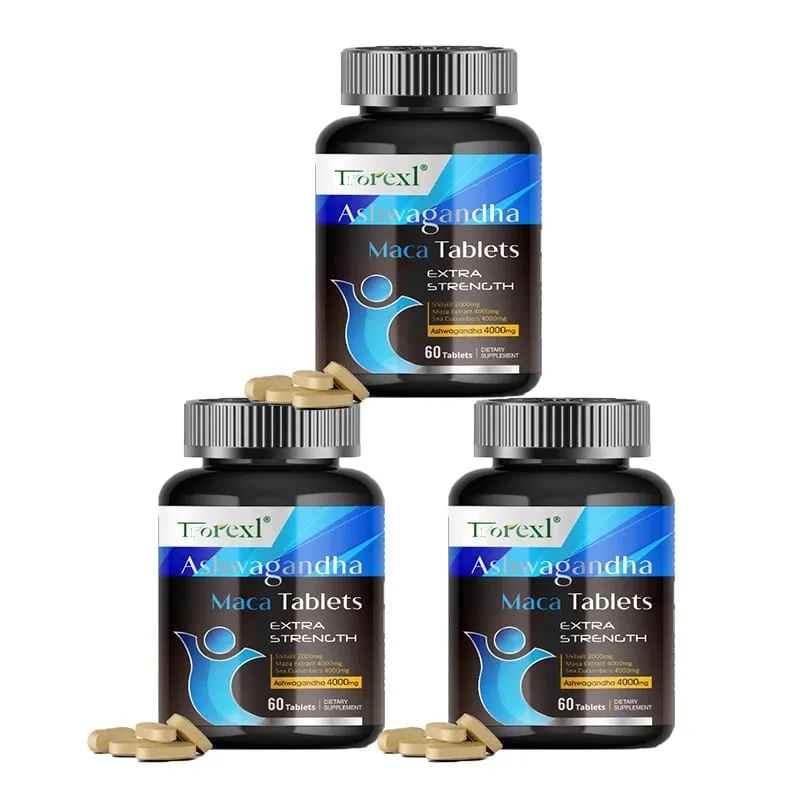 Ashwagandha Maca Tablets - Ανδρικό Συμπλήρωμα - Endurance για Άντρες