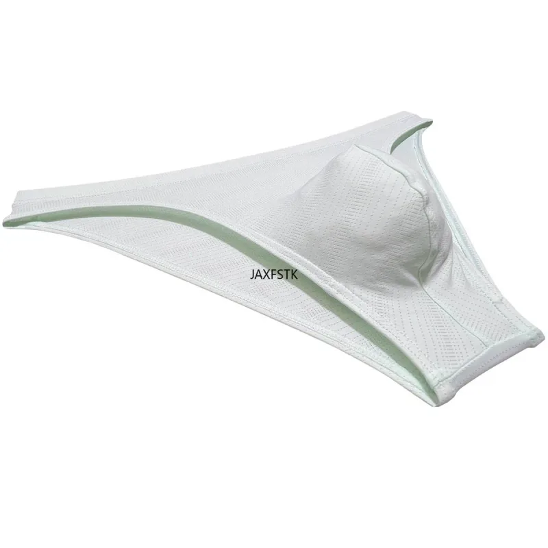 Ultrathin Briefs Men's Underwear Enhancing Pouch Male Bikini Low Rise Underpants Summmer Single Layer Everyday Comfort