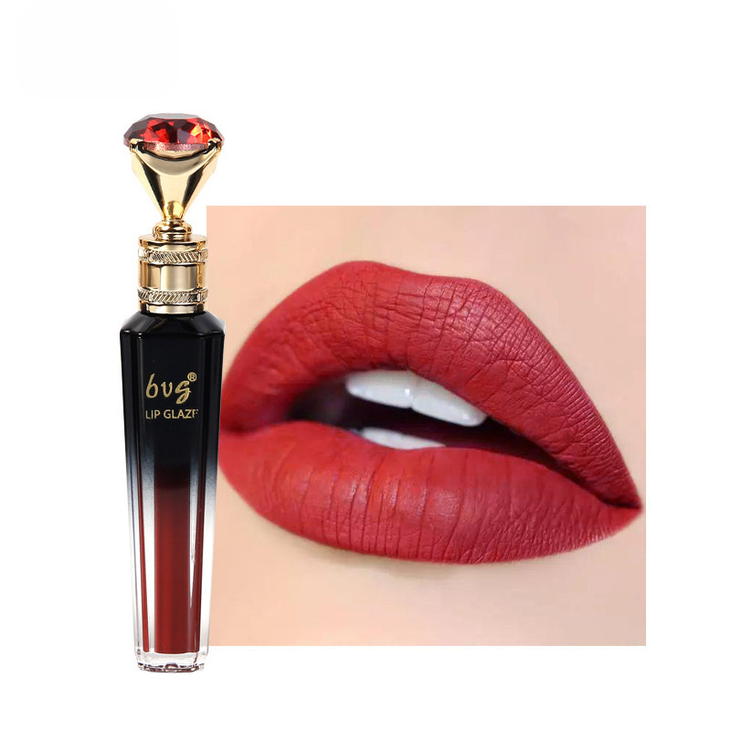 Lip Gloss Durable Moisturizing Αδιάβροχο που δεν ξεθωριάζει Αντικολλητικό Cup Color Ανθεκτικό Velvet Matte Lip Gloss Καλλυντικά για γυναίκες