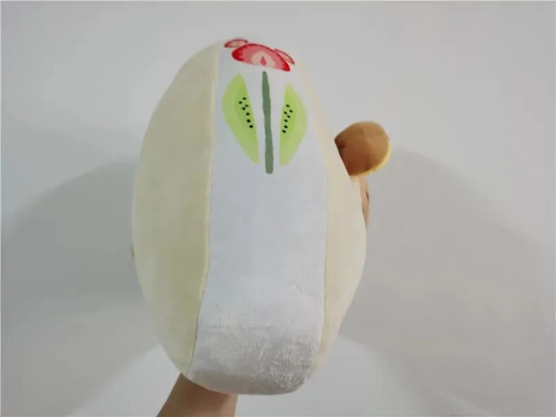 Χαριτωμένο Rilakkuma Fruit Sandwich Bear Big βελούδινα βελούδινα γεμιστά ζώα Μαξιλάρι μαξιλάρι παιχνίδι κούκλα 40cm Παιδικά δώρα