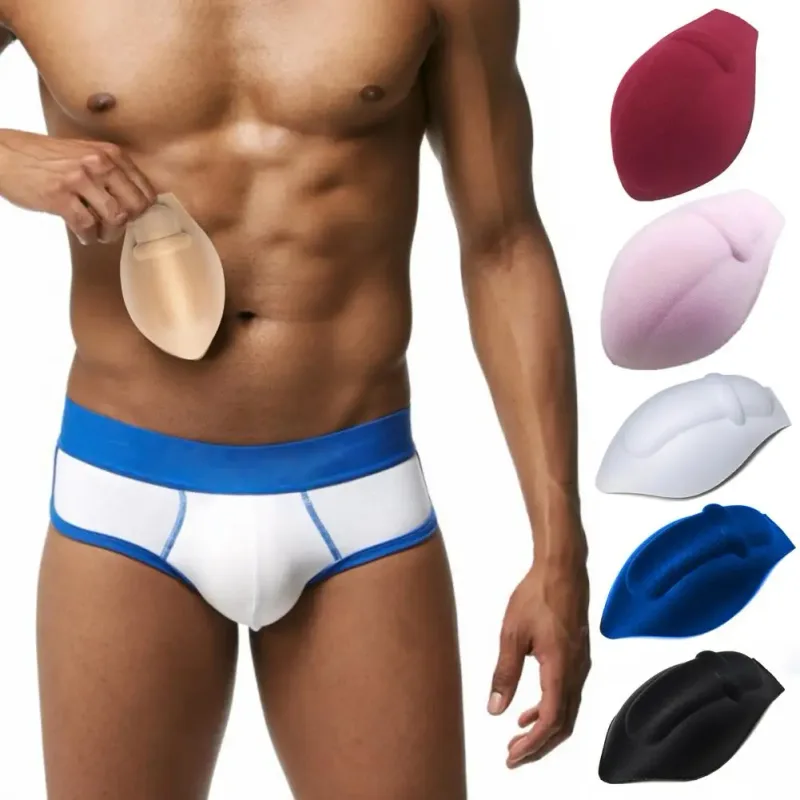 Underwear Padding Men Padded Underwear Accessory Enhance Bulge With Men's Underwear Push Up Cup Pad For Swim Trunks For Daily