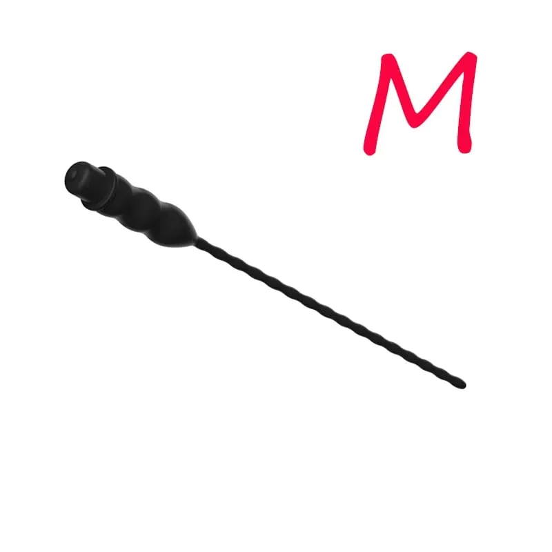 סיליקון רך תקע פין ארוך Bdsm עיסוי ערמונית ממריץ עיניים סוס ממריץ אוננות גברים מרחיב שופכה חלול צעצועי מין למבוגרים
