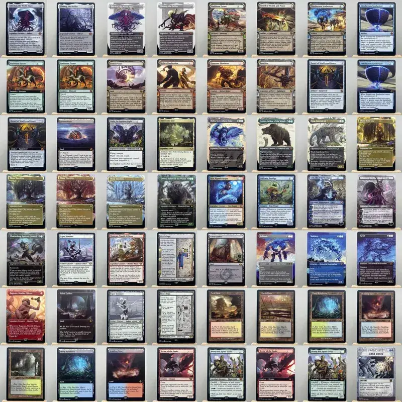 BLB BLC MH3 OTP HOLO7-Ⅰ02 TCG Cards Proxys Three Tree City Ygra Eater of All Maha the Its Feathers Night