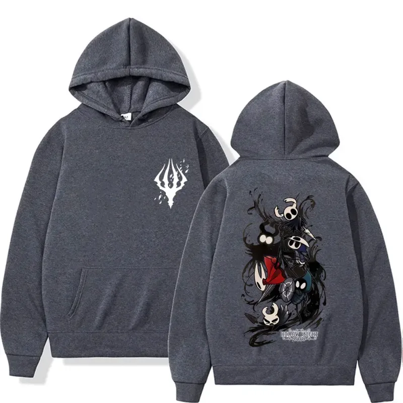 Game Hollow Knight Hoodie Male Fashion Streetwear Men Women Clothing Casual Oversized Hoodies Unisex Retro Otaku Lovers Pullover