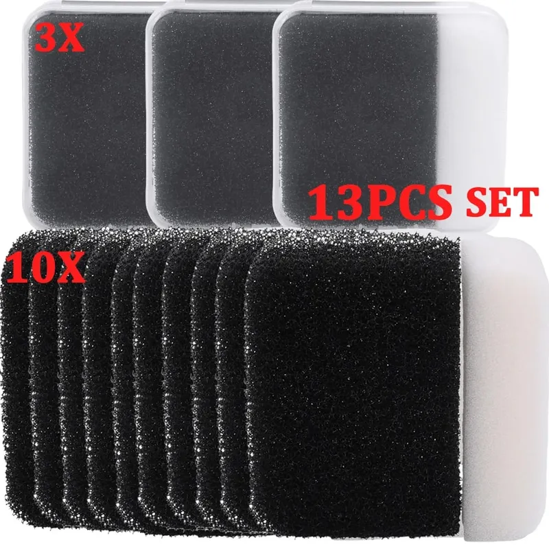Portable Makeup Brush Cleaner Sponge Easy-use Dry Eye Shadow Wash Mga Tool sa Pagpapaganda Brushes Panlinis Kahon Sponge Puff Cleaner Babae