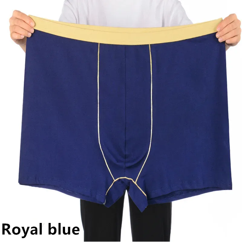 Man Underwear High Waist Cotton Loose 200KG Plus Size 10XL 12XL 13XL Boxers Male Elastic Oversized Red Blue Underpants Pantie