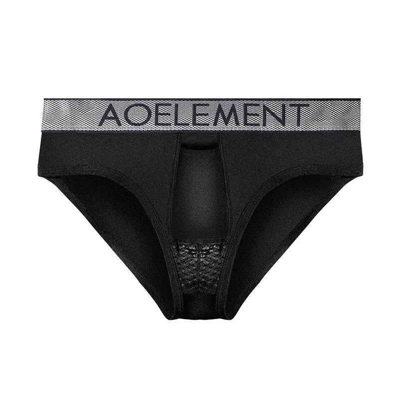 Gun-Shaped Separation Scrotal Support Underwear for Men, Breathable Briefs for Varicocele with U-Shaped Pouch