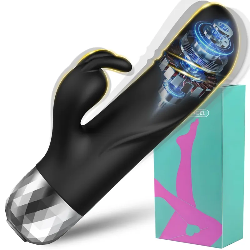 Erőteljes nyúlvibrátor női csiklóstimulátor G Spot vibrációs vaginamasszírozó női maszturbációs szexjátékok felnőtteknek