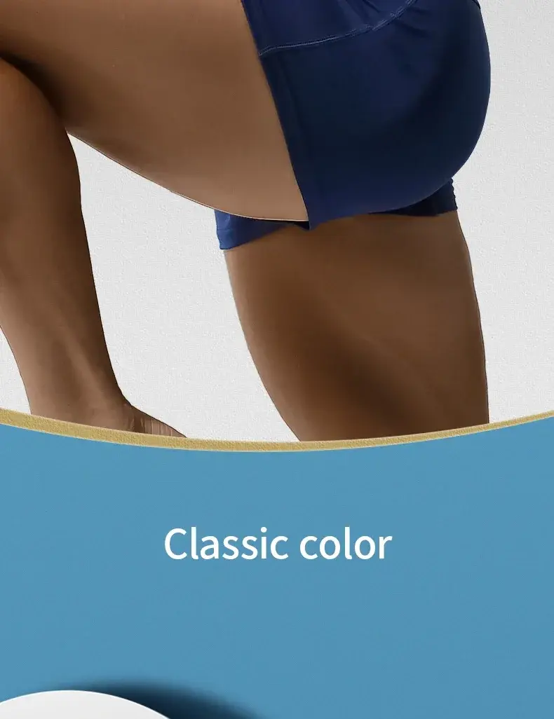 Bullet separation panties men's modal summer breathable sports boxers ice silk ice pocket shorts