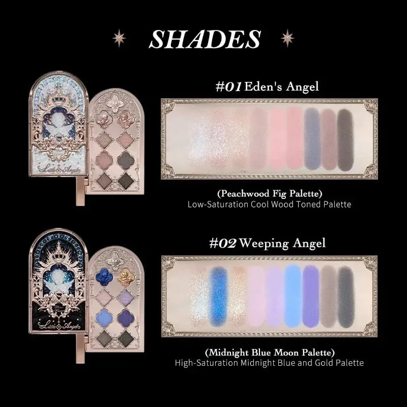 Flower Know Little Angel Collection Kotak Hadiah Makeup Eyeshadow Blush Cream Matte Lipstik Highlighter Kit Lengkap Semua Dalam Satu