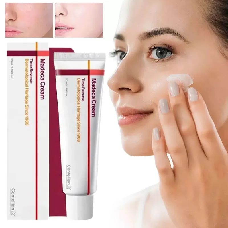 Collagen Madeca Cream Time Reverse Advanced Fast-Absorbing Nourishing Hydrates Firms Reduces Wrinkles Korean Skin Care Centella