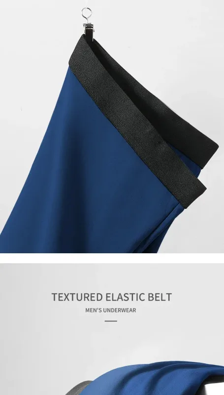 3PCS Pure Cotton Men's Underwear, Men's Boxer Briefs, Youth Pure Color Mid-Waist Boxer Briefs, Breathable Cotton Factory