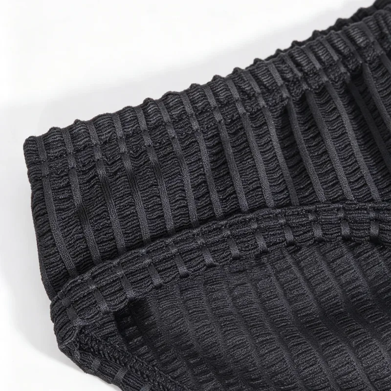 Men's Low‑rise Briefs Waffle Texture Hollow Breathable Sports Underwear Male Pouch Triangle Underpants