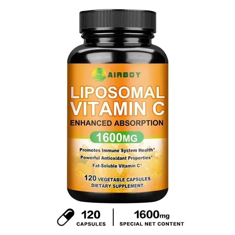 Liposomal Vitamin C - Immune Support Nagpo-promote ng Collagen Production Nagsusulong ng Fat dissolving Antioxidant