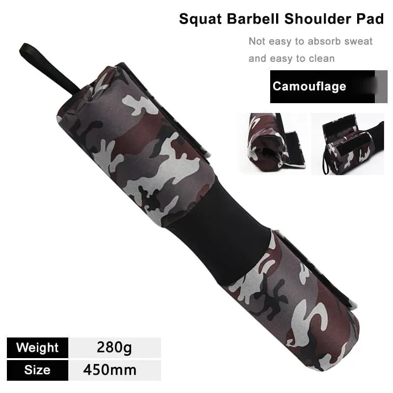 Barbell Pad for Hip Thrust Squat Non‑Slip Thick Foam Bar Pad Weight Lifting Shoulder Protector Cushion for Bar Home Gym