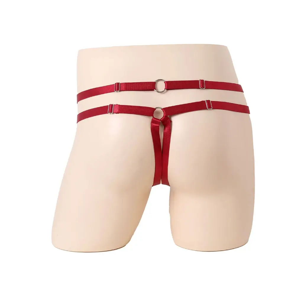 บุรุษเซ็กซี่ Cockring G-Strings เซ็กซี่ Toy Mens O-แหวนชุดชั้นในสำหรับ Hot Man ต่ำเอว Jockstrap ชุดชั้นในเกย์ sissy Pouch Underpants