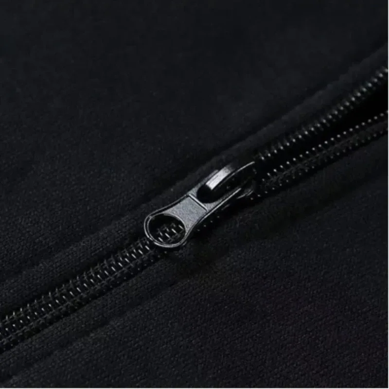 Men Gothic Dark Angel Zipper Hoodie Women Vintage Fashion Streetwear Y2K Hip Hop Long Sleeve Fleece Sweatshirts Jacket Coat