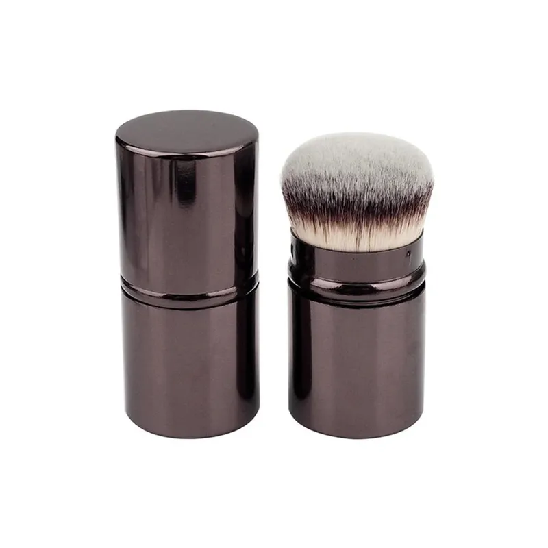 1pc Naiuurong Blush Brush Kabuki Foundation Brush Soft Fluffy Powder Contour Makeup Brushes Portable Makeup Tools