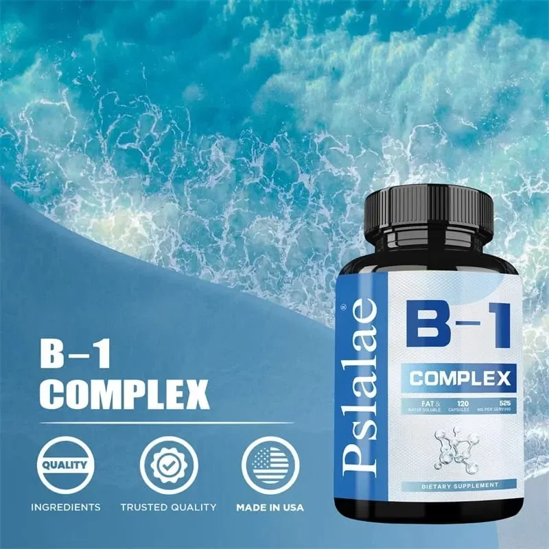 B1-vitamin komplex – Fáradtság, emésztés, stressz, hangulati képlet, fokozza az energiát és az anyagcserét