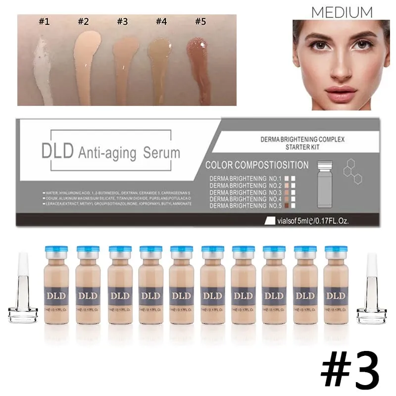 10 φιαλίδια Korea BB Cream Glow Essence Beginner Starter Kit Niacinamide Moisturizing Foundation Cream Περιποίηση προσώπου