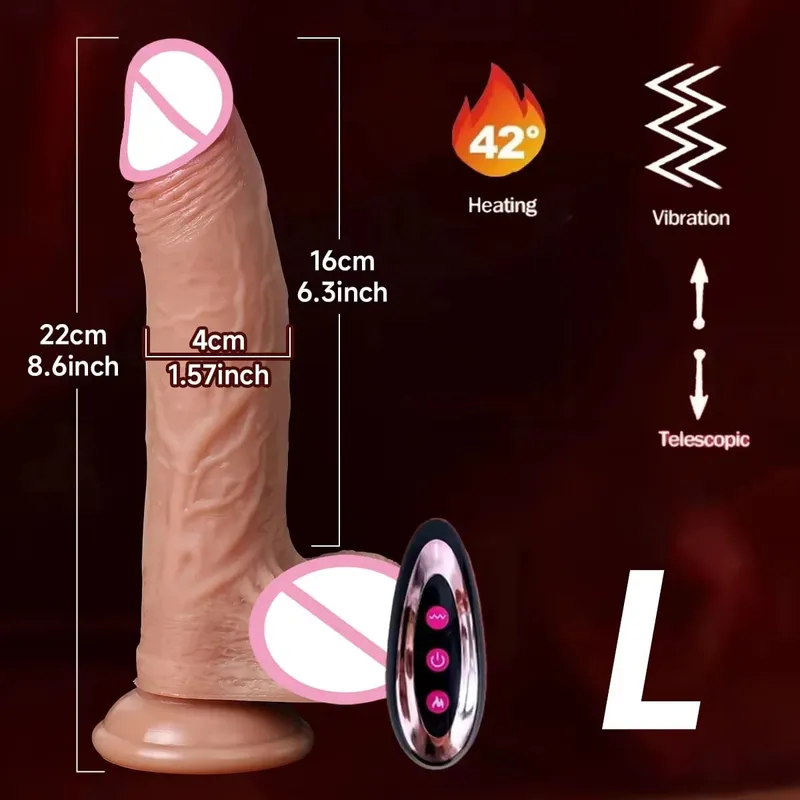 Valósághű vibrátor, tolóerős pénisz nyelv nyalogatása klitorisz dupla behatolású anális szexgép gyors orgazmus nőknek szexjáték