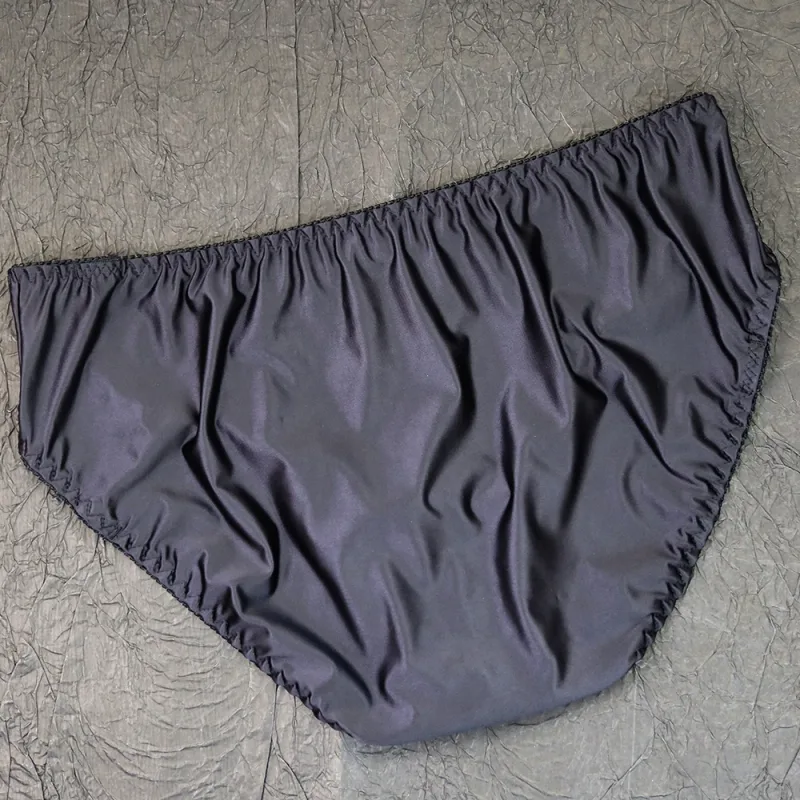 smooth Briefs Silky Men's Underwear Glossy Sports Men Swimsuit Interior Hombre Panties mens sexy underwear