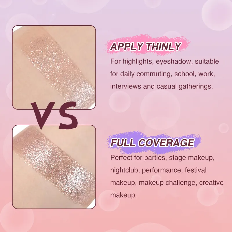 Shimmer Eyeshadow Stick Quick-Dry Film Locking Light που δεν ξεθωριάζει Sparkle Eye Shadow Face Body Lip Highlighter — image 4