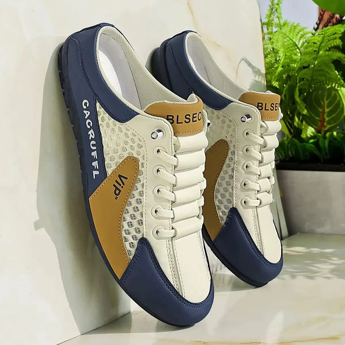 Ανδρικά casual slip-ons - Ανθεκτικές άνετες αναπνέουσες & κομψές μισές παντόφλες