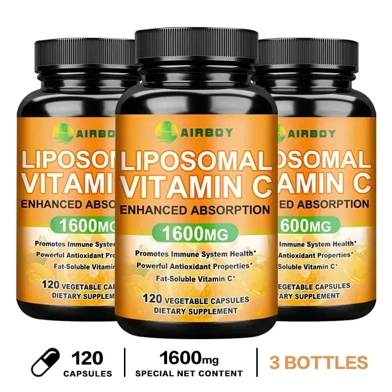 Liposomal Vitamin C - Immune Support Nagpo-promote ng Collagen Production Nagsusulong ng Fat dissolving Antioxidant