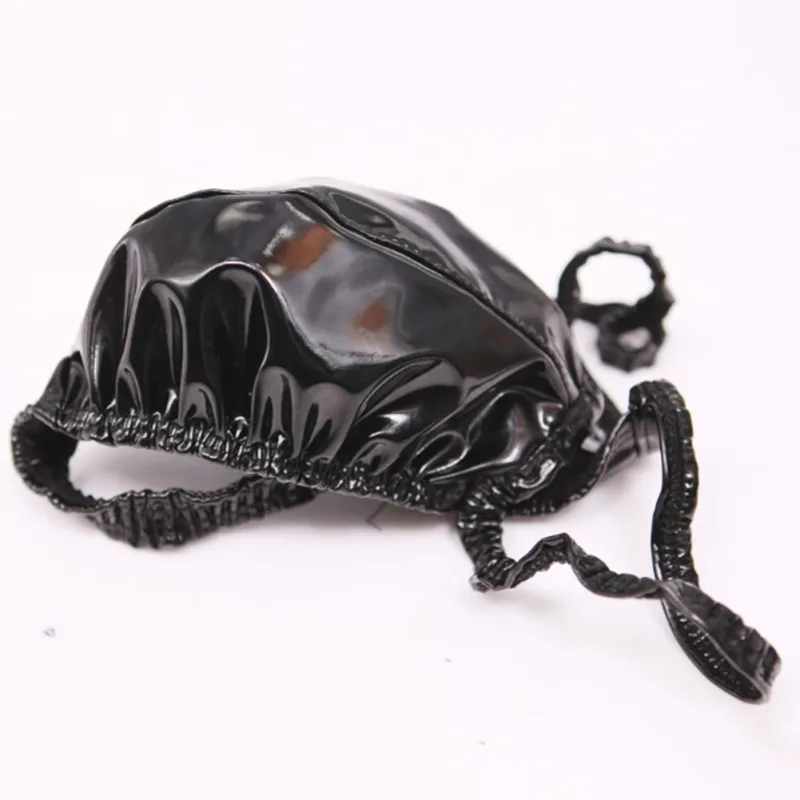Sexy Men PVC Shiny U Convex Pouch Briefs Low-Rise G-string Latex Oil Gloosy Sexy Thong Carapace U Bulge Underwear