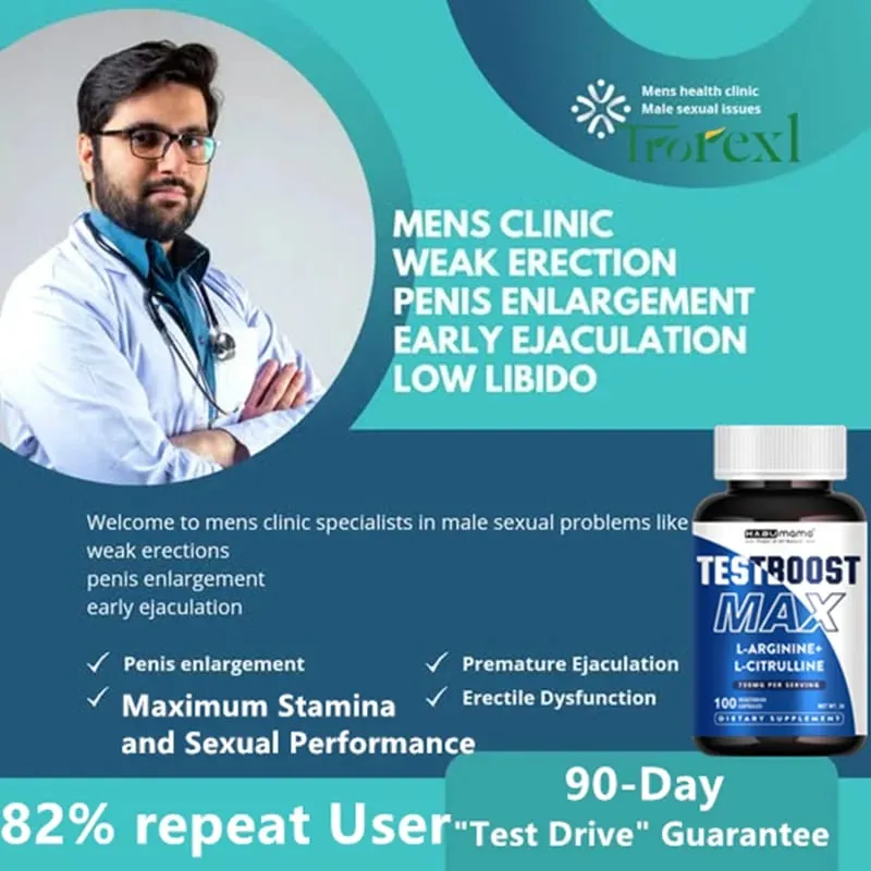 100 Caps Support Men Healthy Natural Best Male Enhancing Long Lasting Powerful Supplement Pill For Men Acting Performance