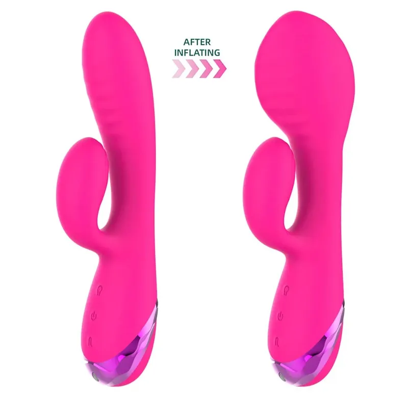 Φουσκωτό διογκώσιμο μασάζ G-Spot Vibrator Clitoris Stimulator Σεξουαλικά παιχνίδια για ενήλικες για γυναίκες Σεξουαλική ευεξία Γυναικείο αυνανισμό