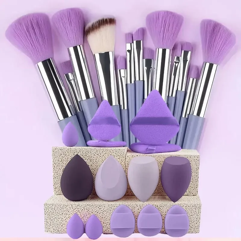 Soft Fluffy Makeup Brushes Set Eye Shadow Foundation Women Cosmetic Powder Blush Blending Beauty Make Up beauty Tool